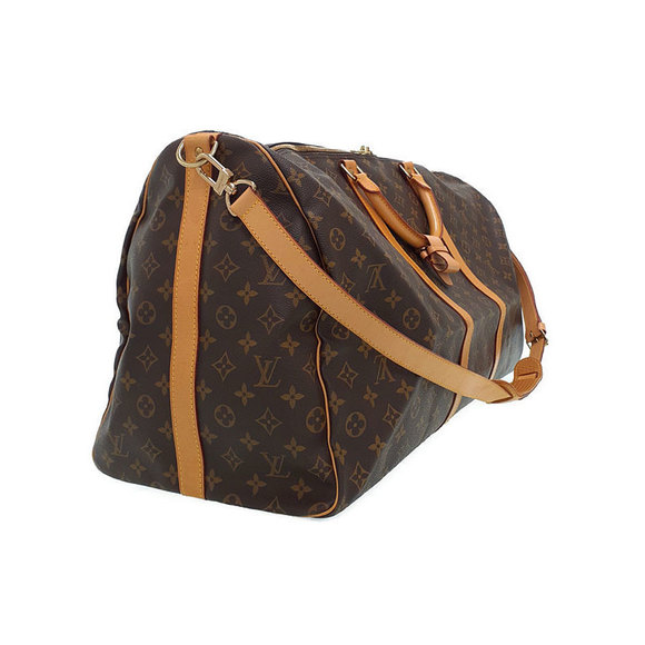 Louis Vuitton 2WAY Monogram Keepall Bag 60 Bandouliere - Picture 1 of 9